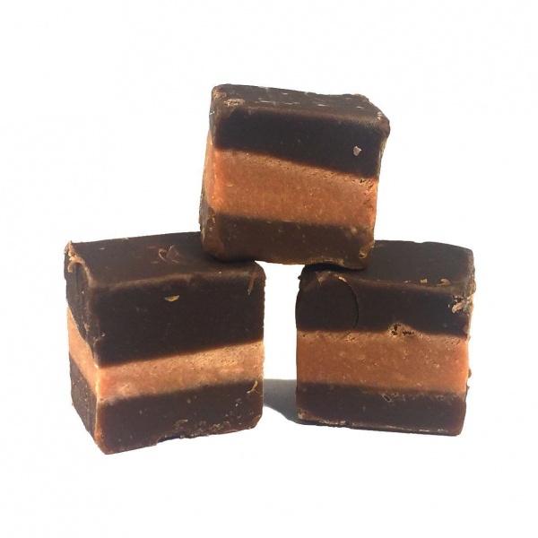 Triple Chocolate Brownie Fudge Bricks