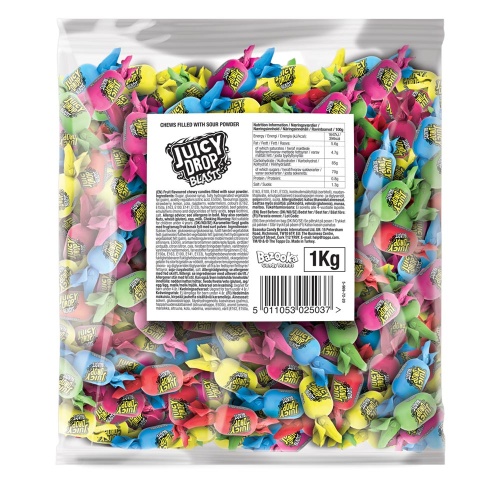 Juicy Drop Blast Chews 1kg Bag