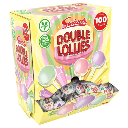 Swizzels Double Lollies x100pc Box