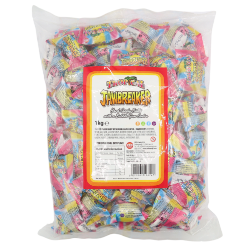 Tropical jawbreakers Singles 1kg Bulk Bag