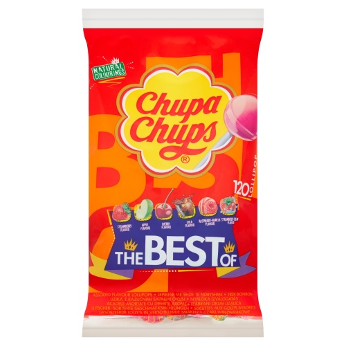 Chupa Chups Best Of x120 Bulk Bag