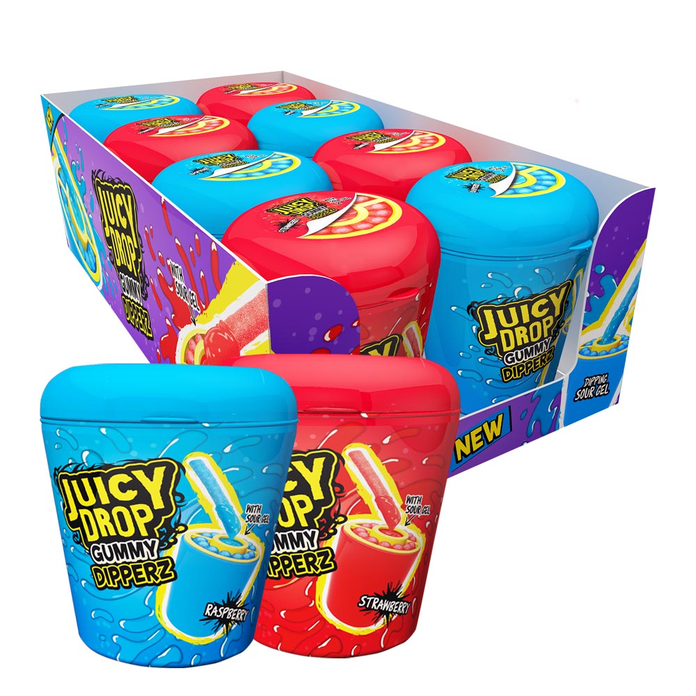 Juicy Drop Gummy Dipperz Box of 8