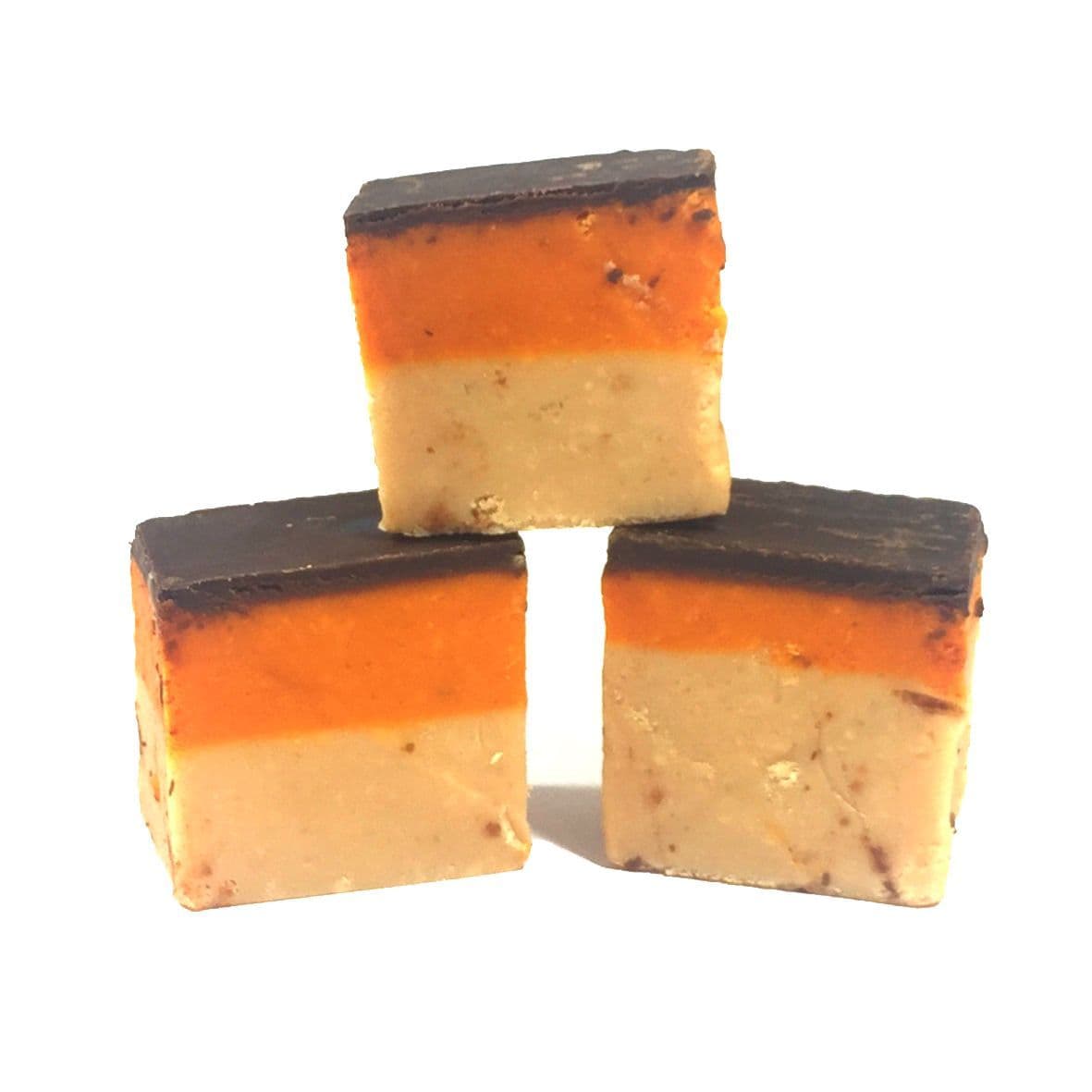 Jaffa Cake Fudge Bricks